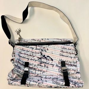 L.A.M.B Gwen Stefani Penmanship Messenger Bag